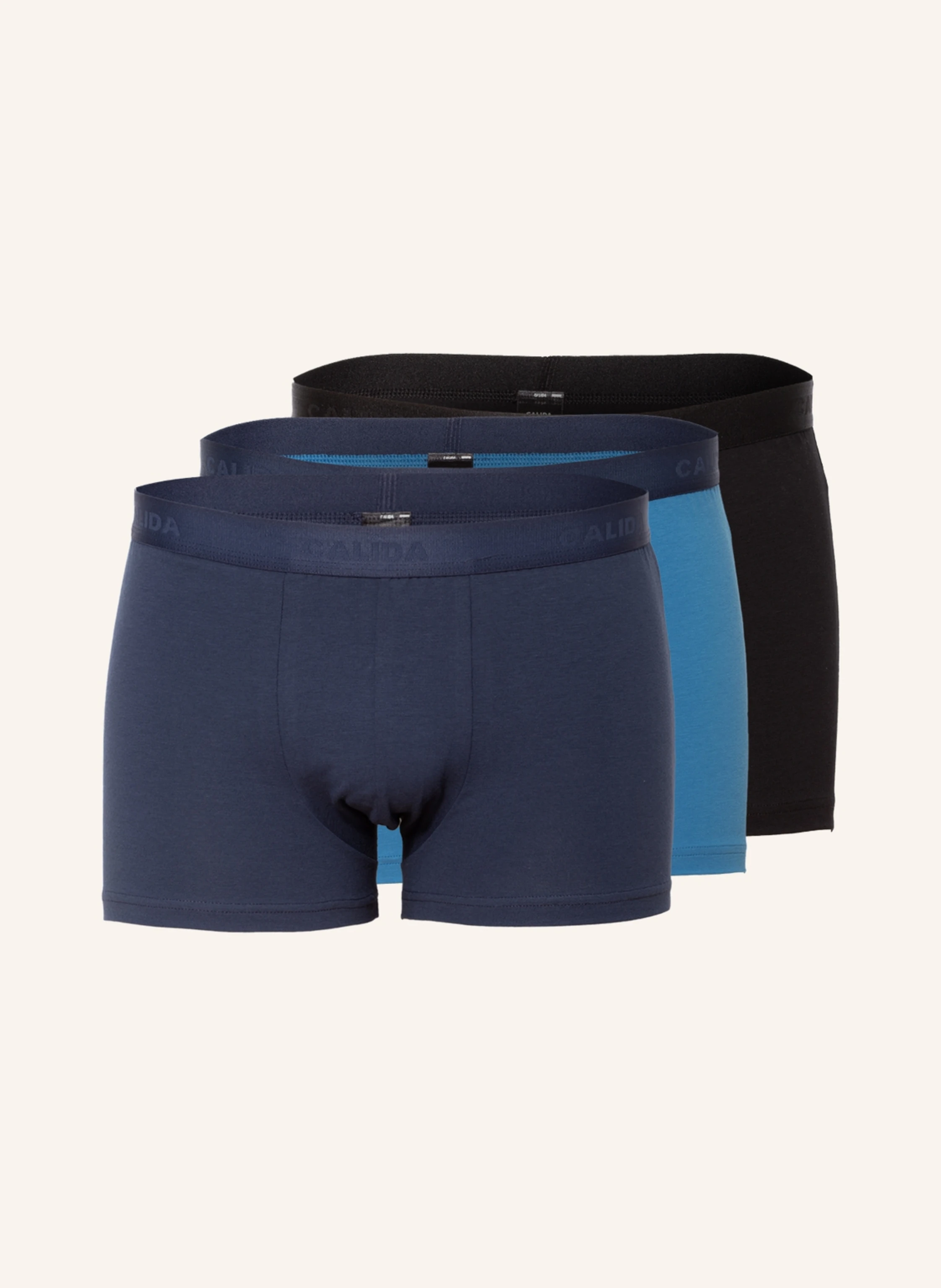 CALIDA 3er-Pack Boxershorts NATURAL BENEFIT