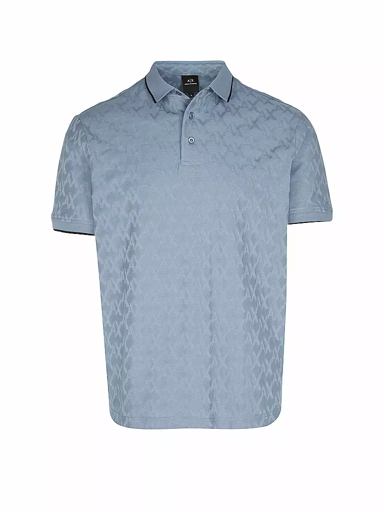 ARMANI EXCHANGE Poloshirt hellblau