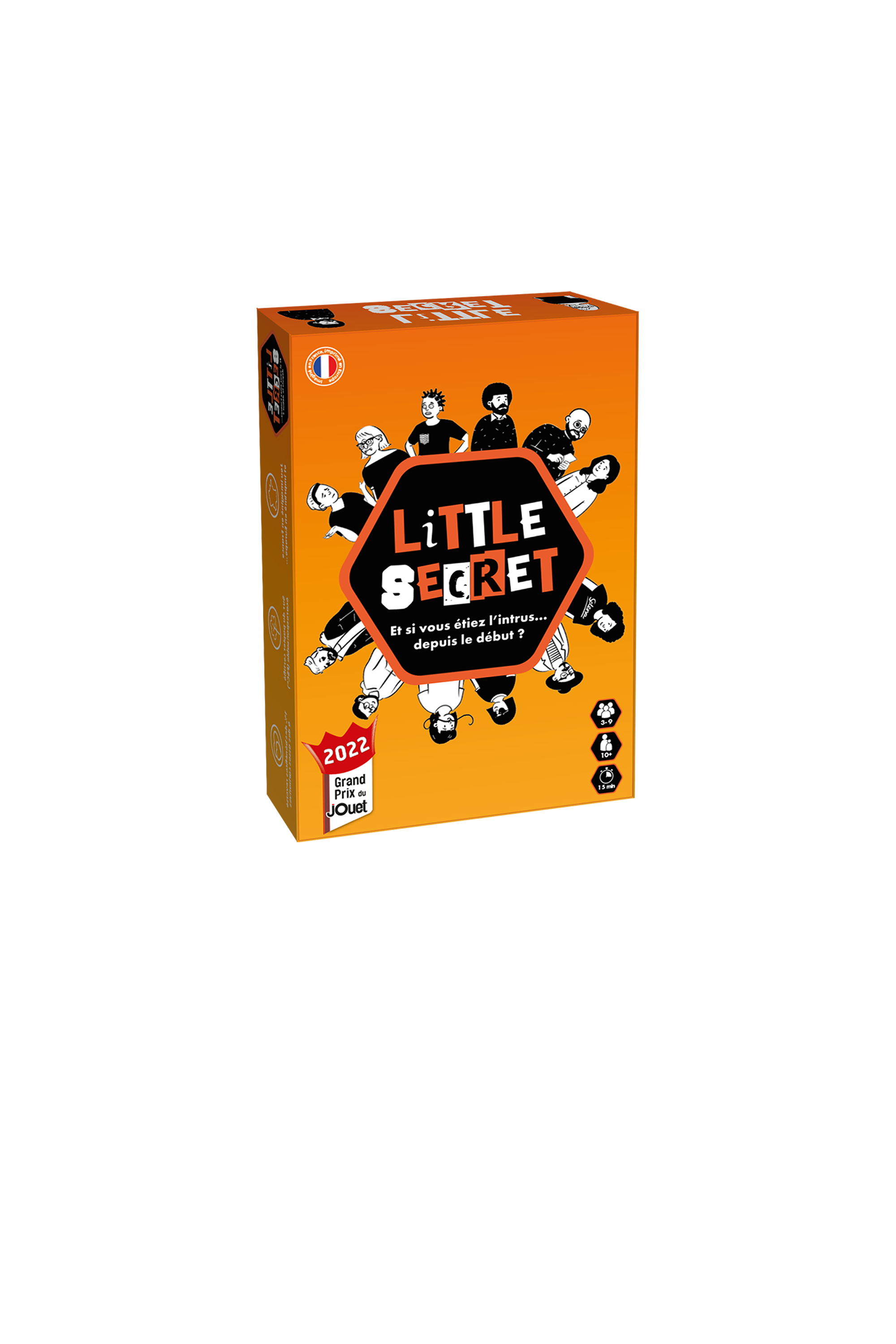 BLACKROCK GAMES Jeu de cartes LITTLE SECRET Multicolore