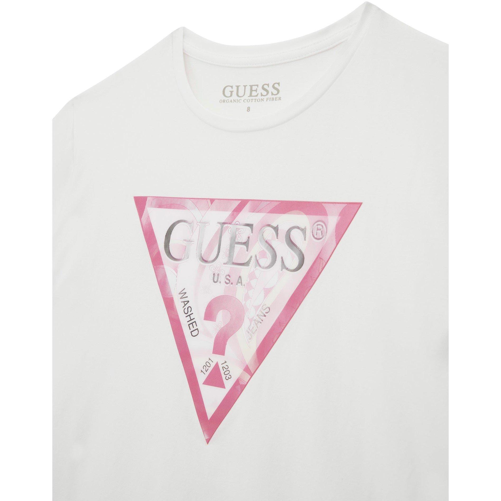 Guess Logo T Shirt Juniors