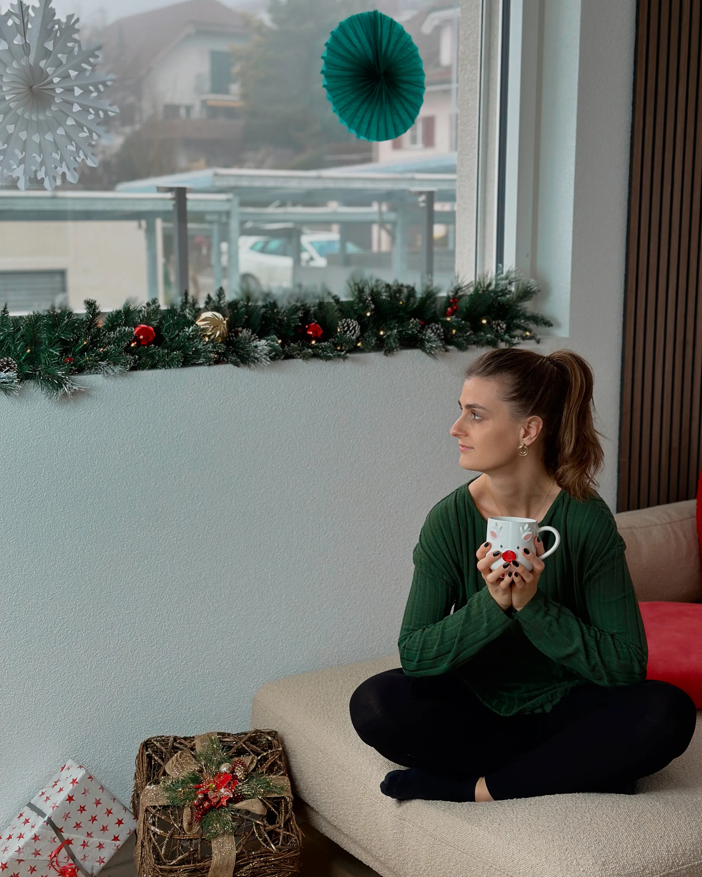 Kerstguirlande LED WAPTA 270 cm Groen