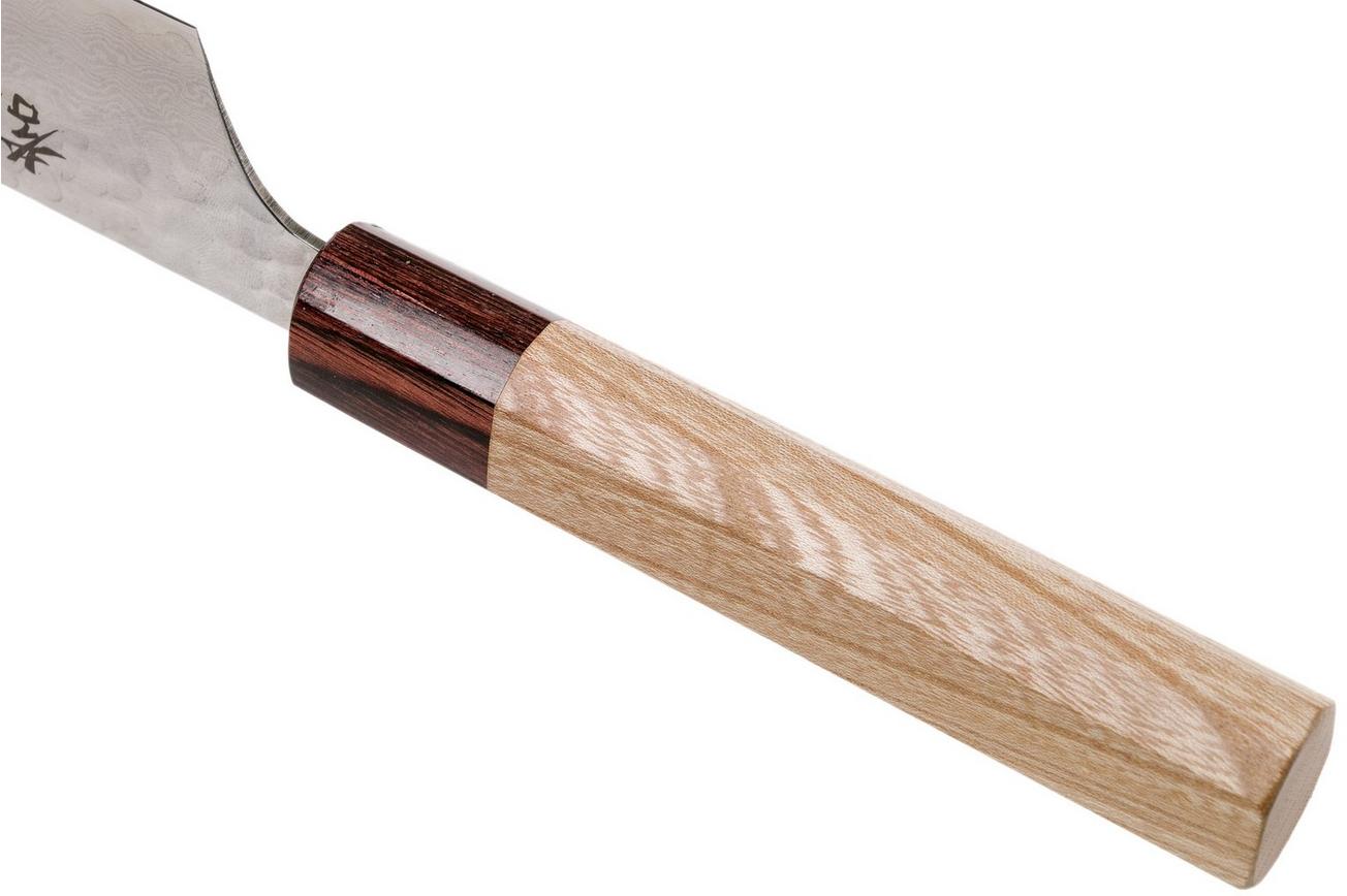 Sakai Takayuki bunka 33-Layer Damascus Hammered WA 16 cm