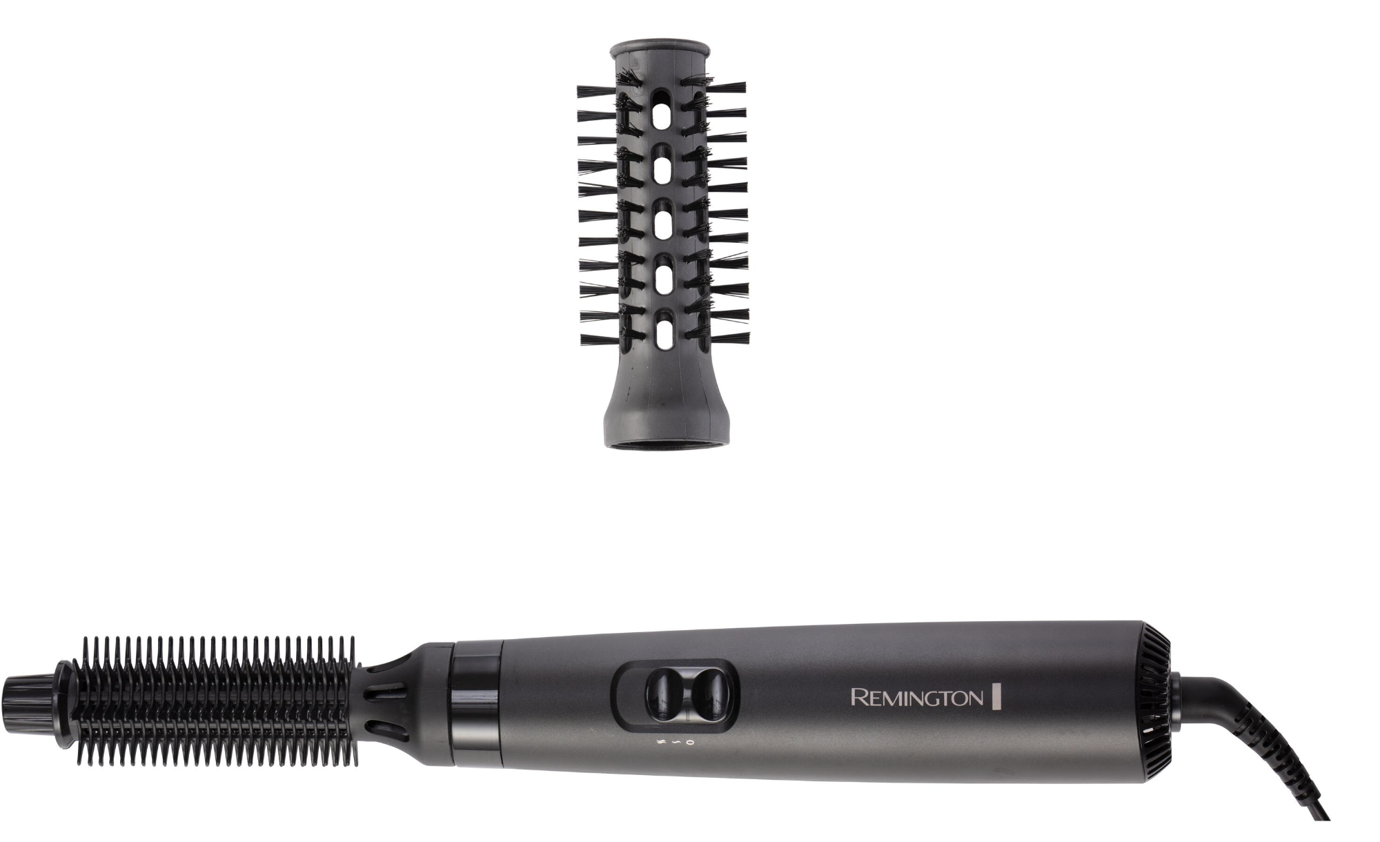 AS7100 Warmluftstyler Blow Dry and Style Heissluft Haar Bürste (45759560100) - Schwarz