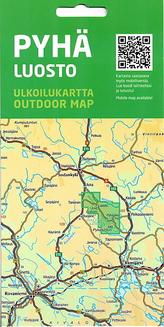 KARTTAKESKUS - PYHA LUOSTO 1 25 000