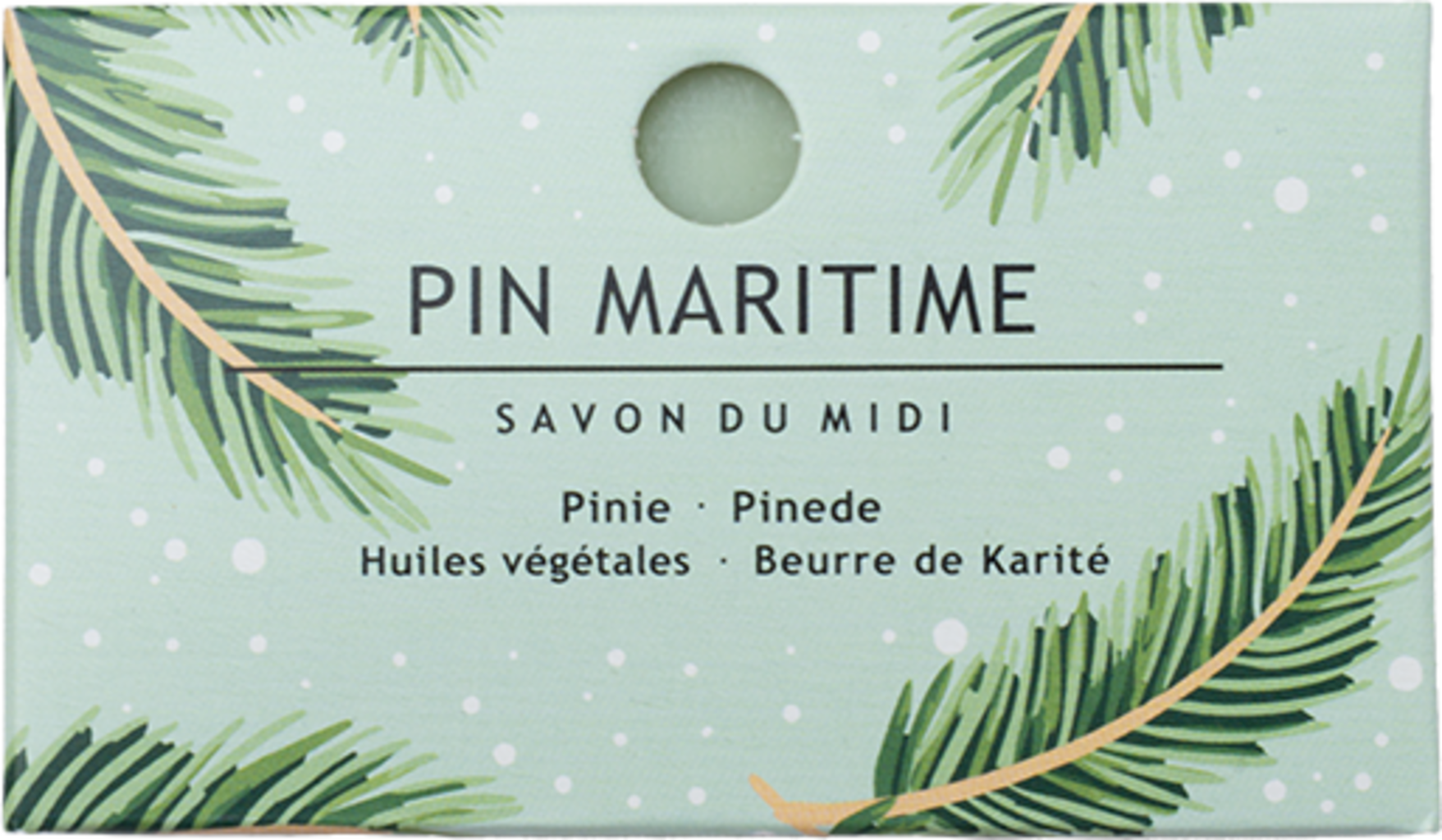 Savon du Midi  Karitéseife Winter Edition, Pinie (100 g)