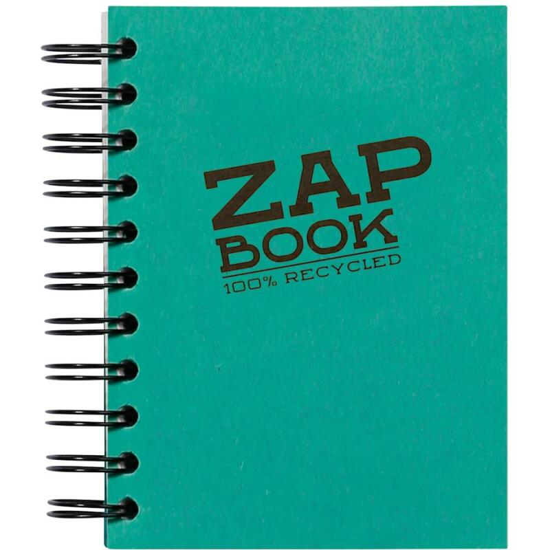 Zap Book carnet spiralé 160F A6 80g - Assortiment mixte