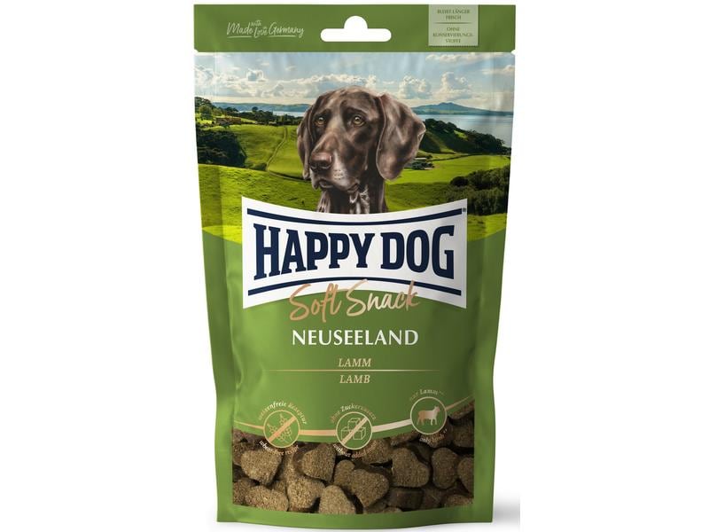 Happy Dog Leckerli Soft Snack Neuseeland, 100 g Softer Snack für Hunde