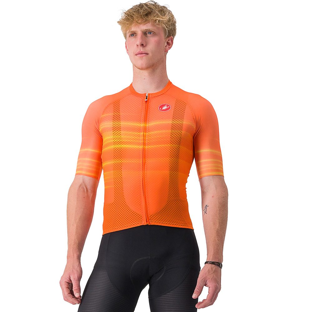 Castelli Climber's 3.0 SL2 Radtrikot Herren brilliant orange
