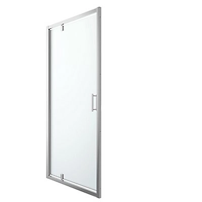 Porte de douche pivotante GoodHome Beloya transparente 100 cm
