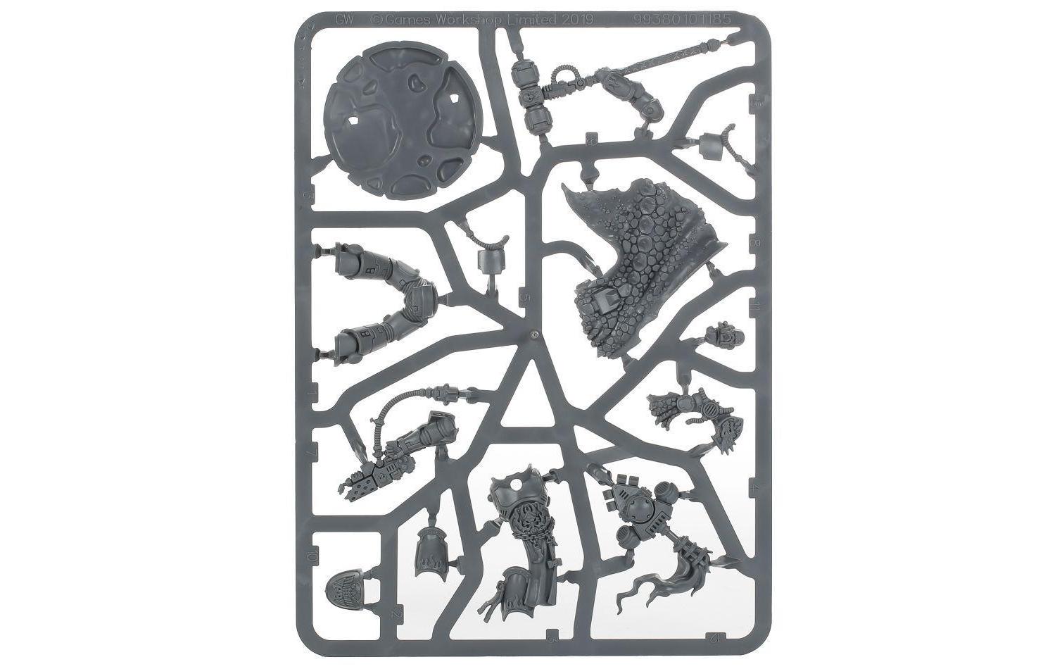 Figur Warhammer 40.000 Salamanders Adrax AgatoneBausatz für 1 Figur