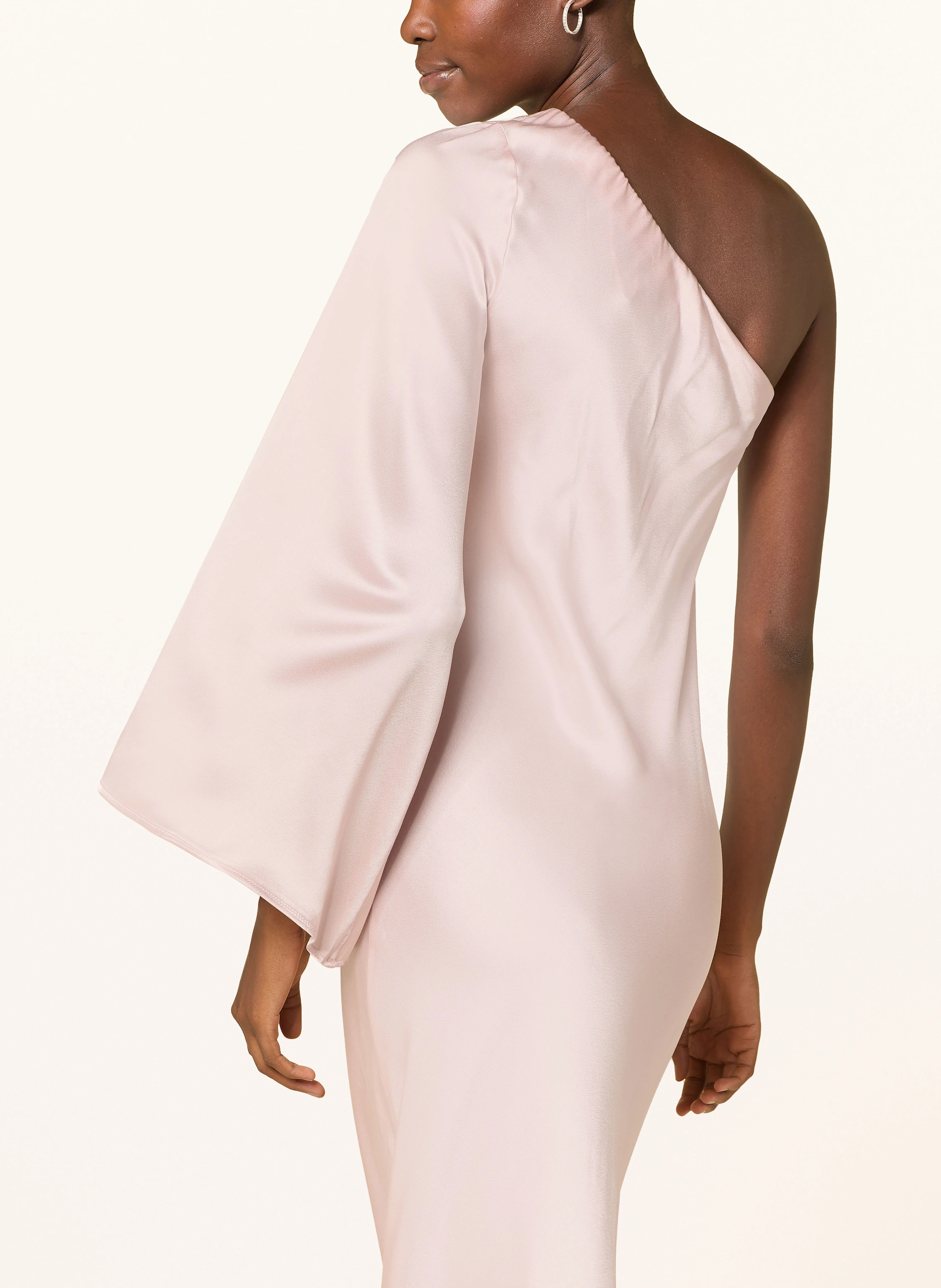 ottod'ame One-Shoulder-Kleid aus Satin