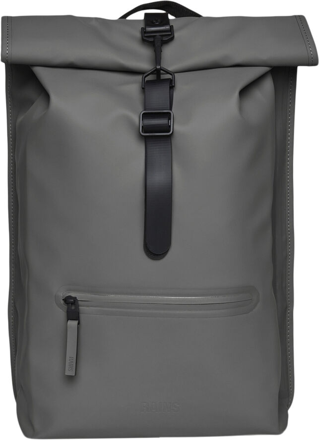 Rains Rolltop Rucksack W3 Grey