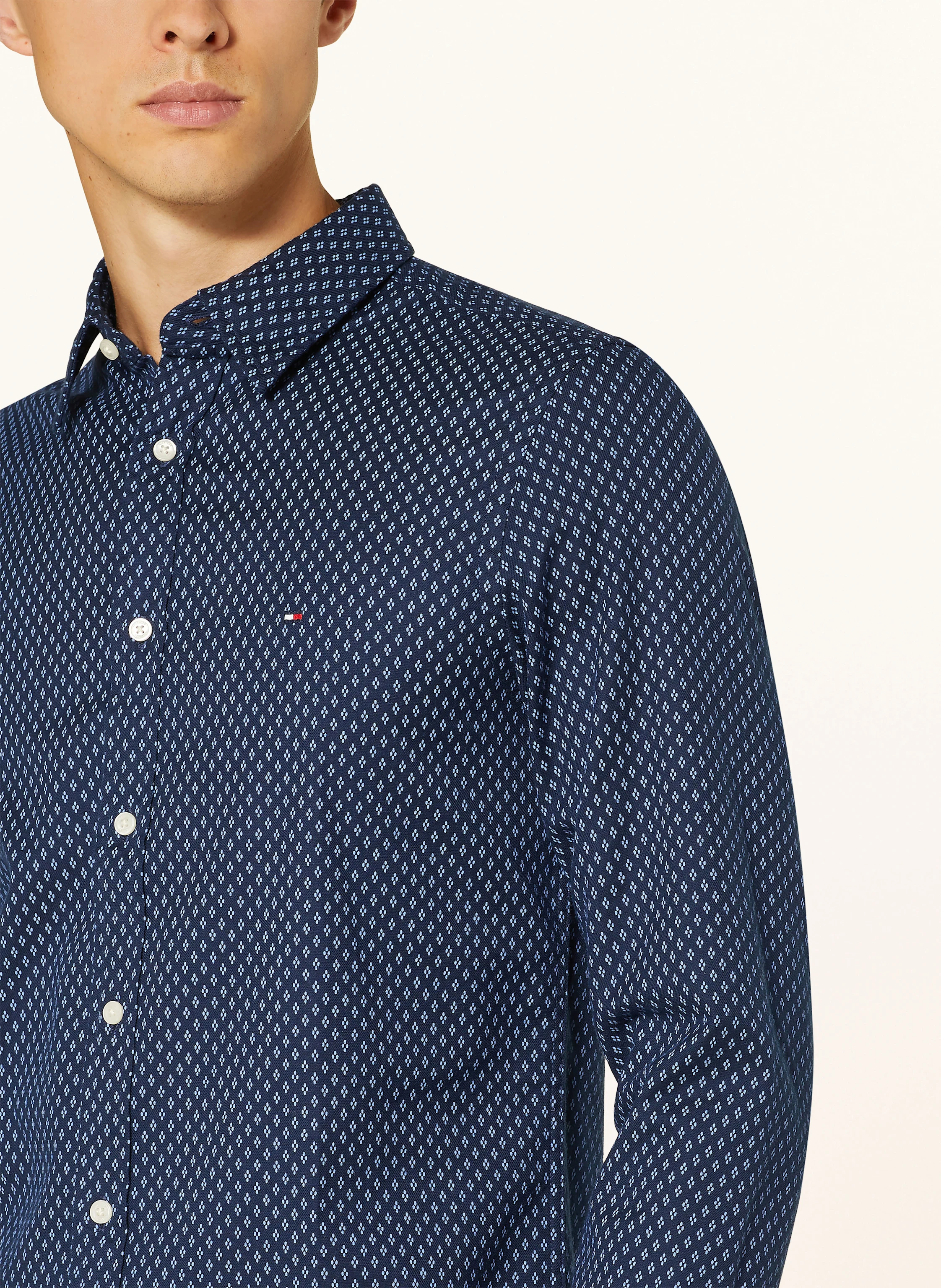 TOMMY HILFIGER Flanellhemd Slim Fit