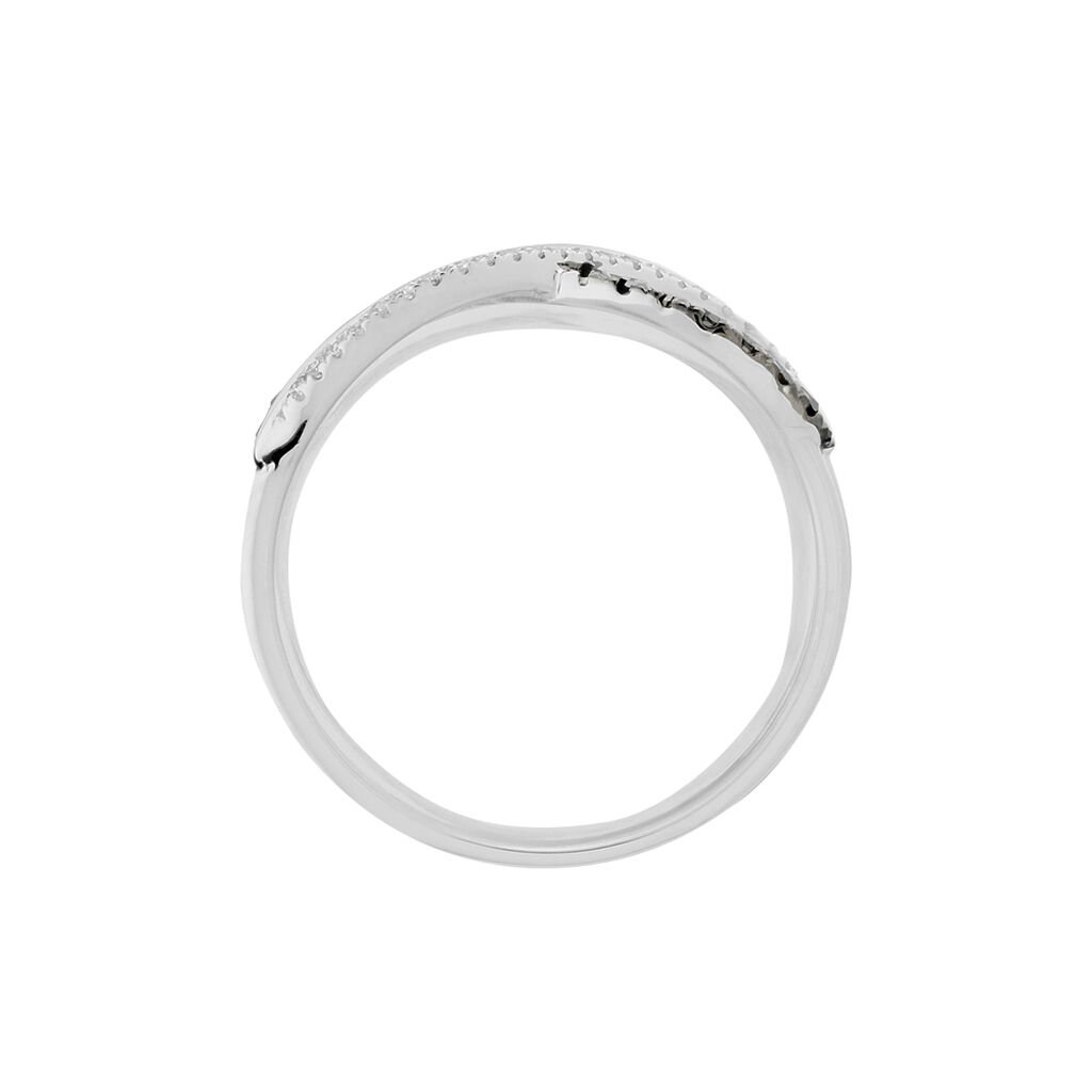 Bague Rejane Or Blanc Diamant