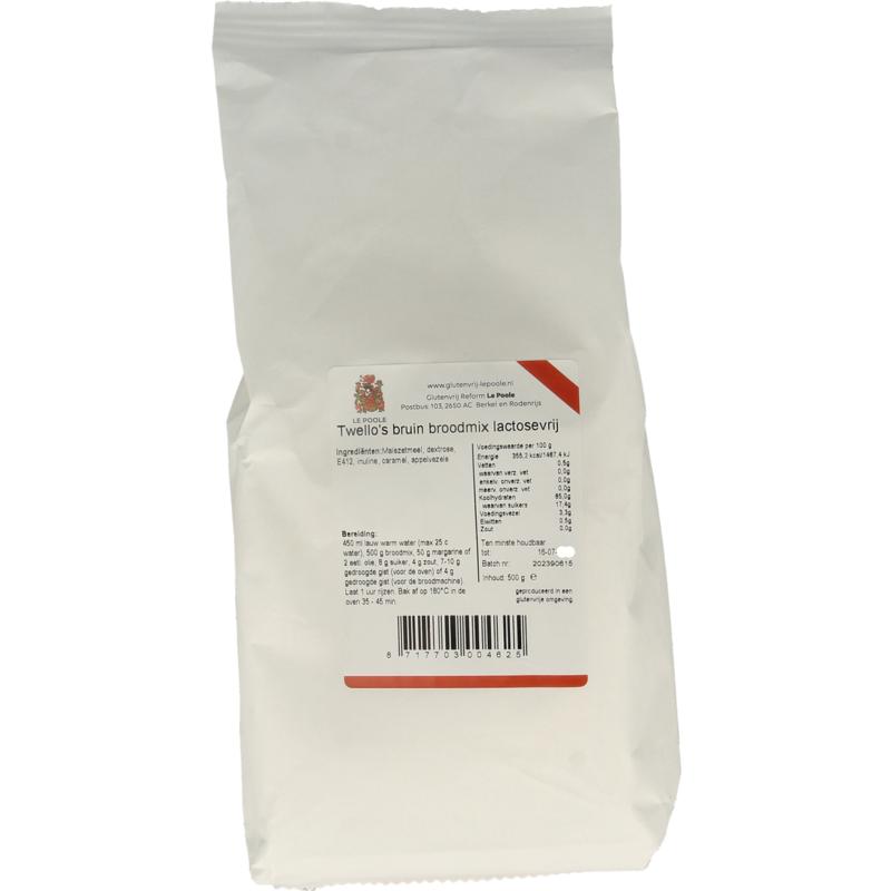 Le Poole Twello’S Bruin Broodmix Boeren Bruin (500 gr)