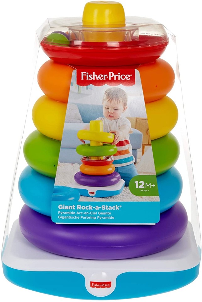 Fisher-Price - Kæmpe Rock-a-Stack - 40 cm