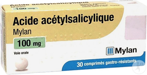 Acide Acétylsalicylique Viatris 100mg 30 Comprimés Gastro-Résistants