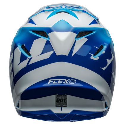 Casque cross Bell MOTO-9S FLEX RAIL 2023 - Bleu