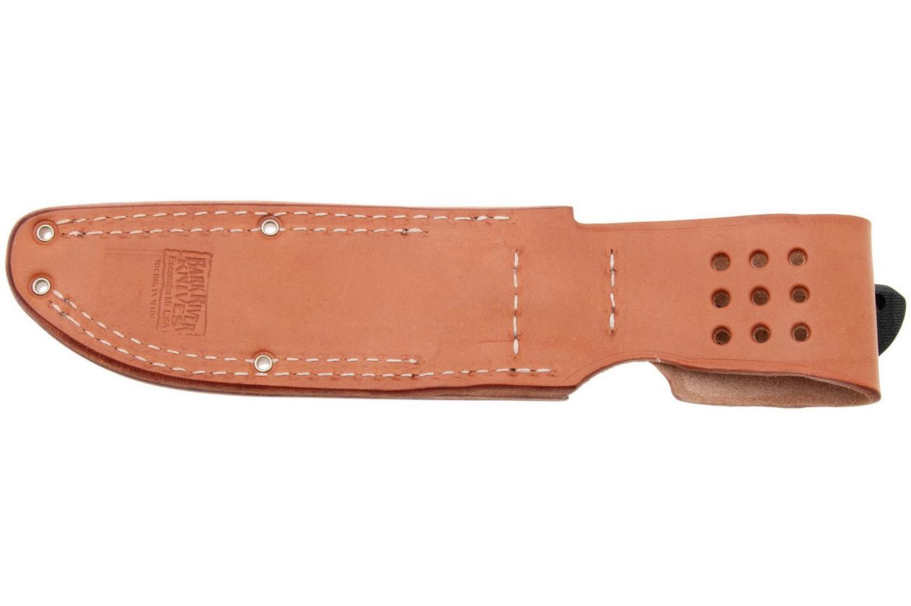 Bark River Gen 2 Bravo 6 CPM 3V, Black Canvas Micarta, outdoormes