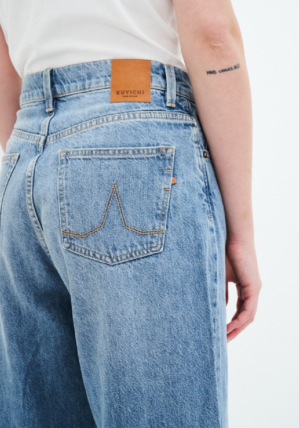 Kuyichi Damen-Jeans Bobbie Barrel Vintage Hemp