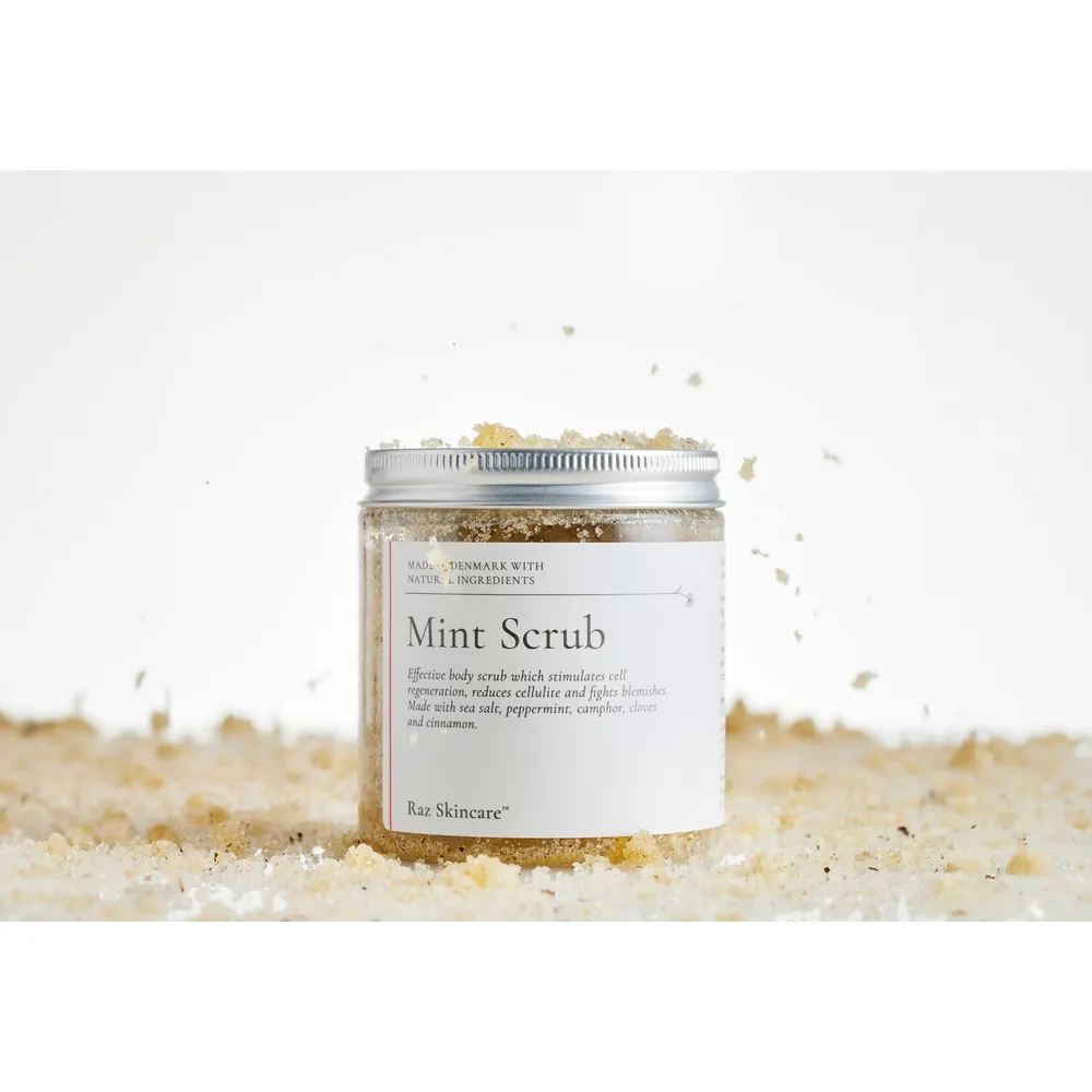 Raz Skincare Mint Scrub - 200 g