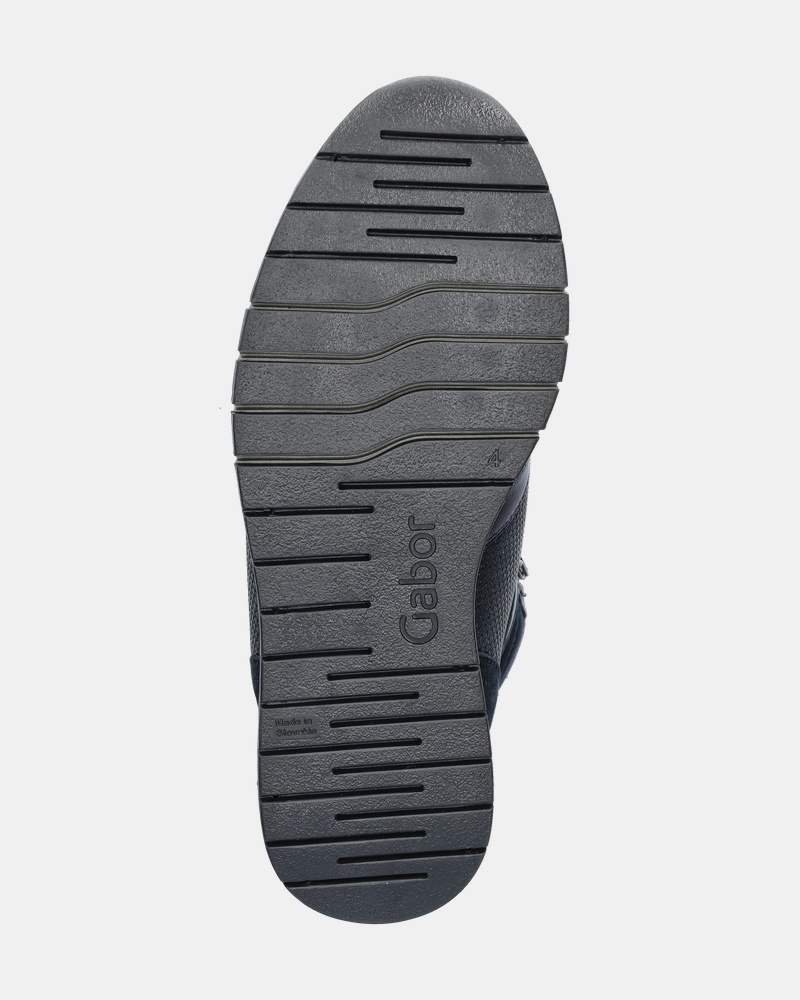 Gabor Hoge sneakers  - blauw