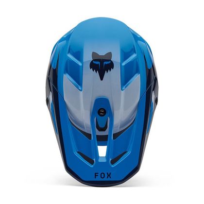 Casque cross Fox V3 DIVIDER 2025 - Bleu