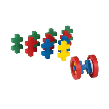 Plus-Plus Kreativ Bausteine BIG Aktivitäten Set Learn to Build, 130 Teile