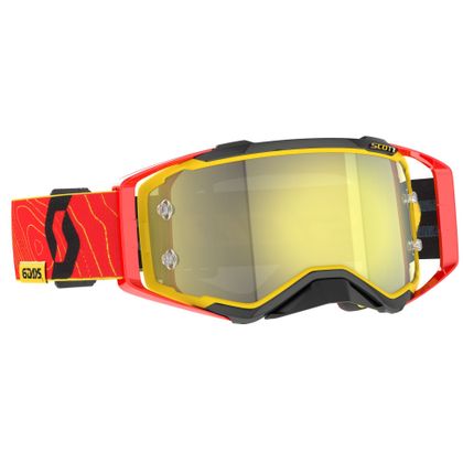 Masque cross Scott PROSPECT 6DAYS 2024 SPAIN 2025 - Rouge / Jaune