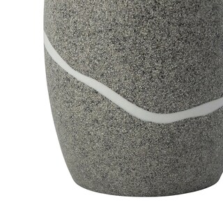 kela WC-Garnitur TALUS 8,5 x 14 cm Kunststoff grau