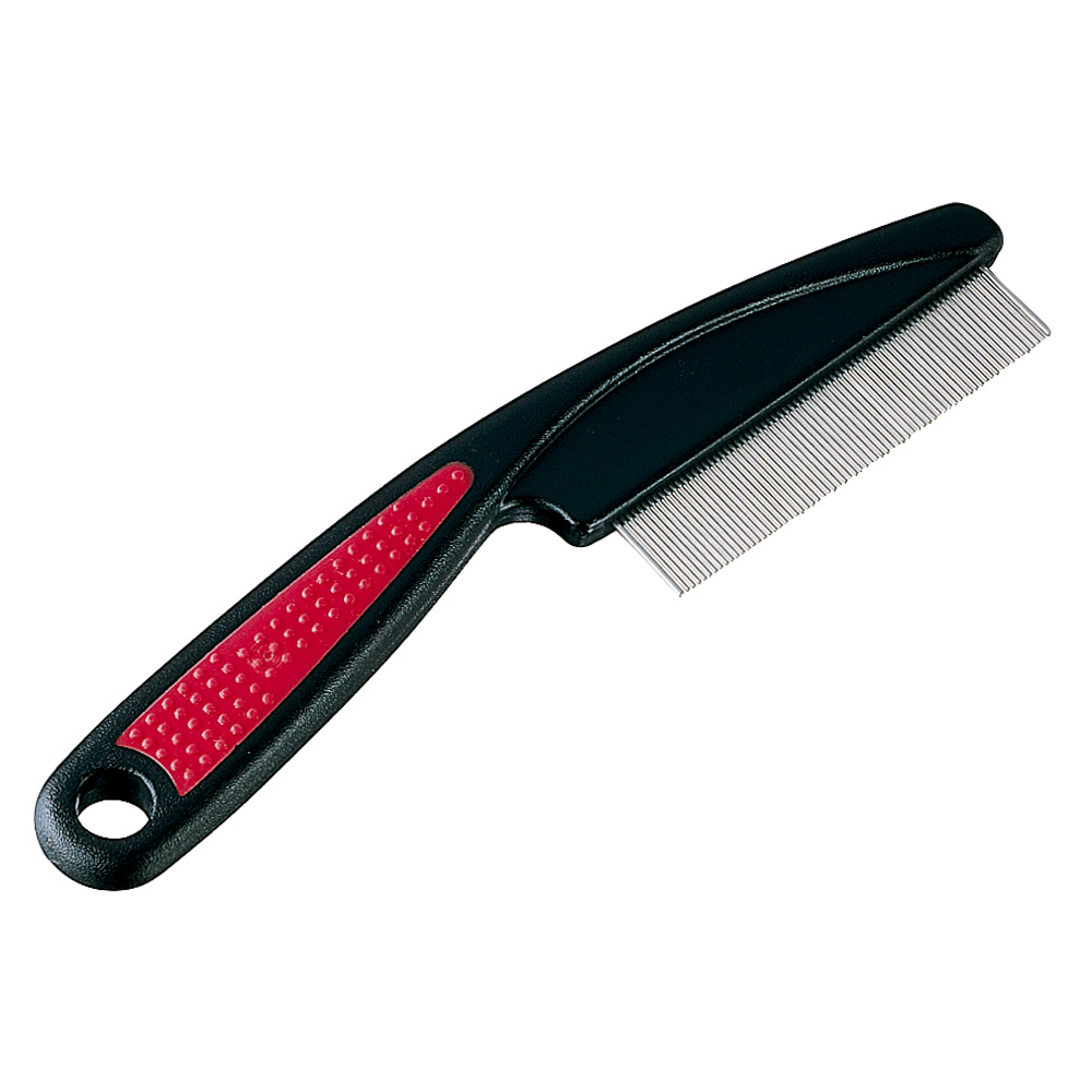 Ferplast peigne anti-puces pour chiens et chats gro 5838, dents denses avec des pointes arrondies délicates, idéal pour les
