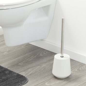 Sealskin Toiletborstelgarnituur Conical porcelein wit