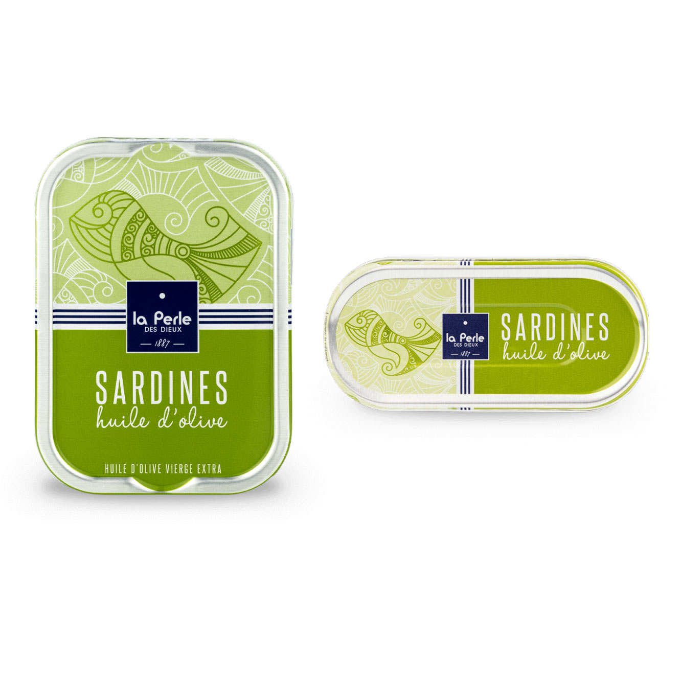 Sardines à l'huile d'olive vierge extra - La Perle des Dieux