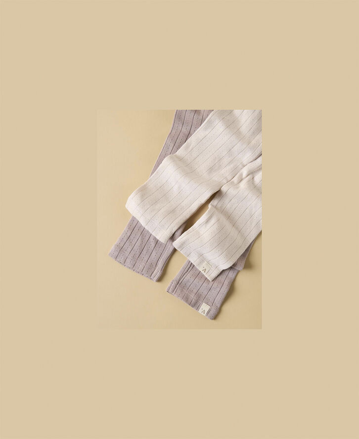 Lil' Atelier NBFRACHEL NIS SLIM LEGGINGS LIL NOO Gray morn