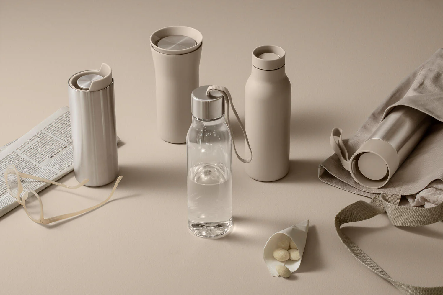 Eva Solo  Urban termoflaske, Pearl Beige - 0,5L.