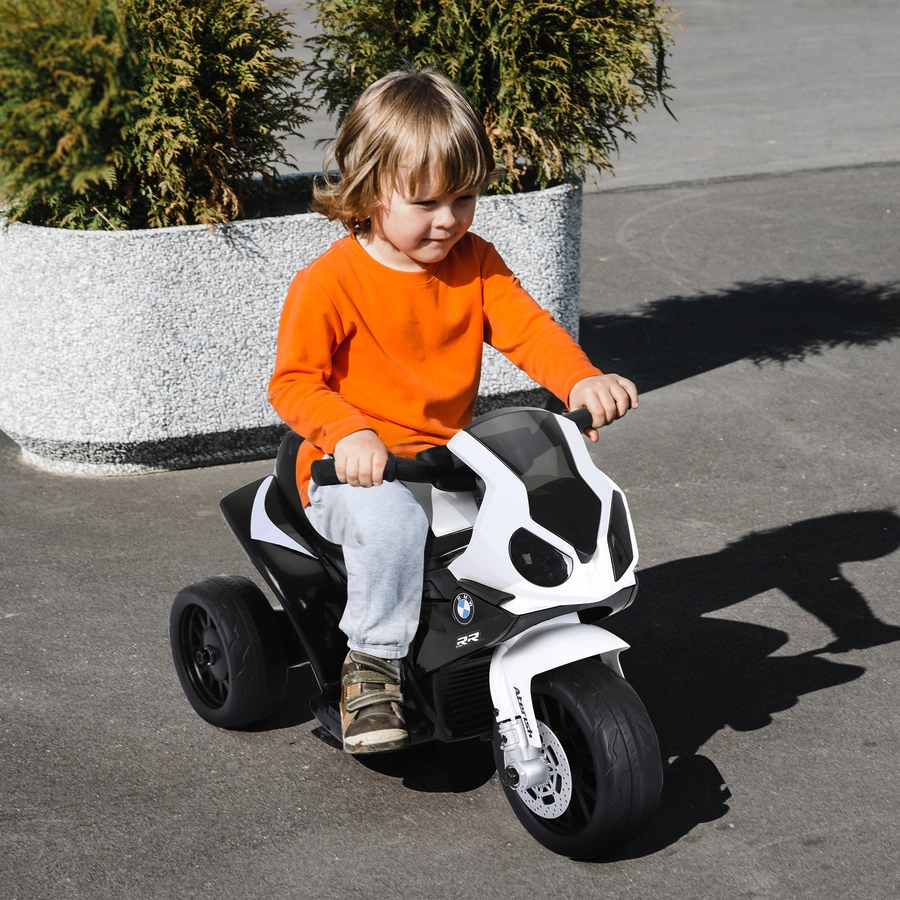 HOMCOM Kindermotorrad BMW S1000RR schwarz