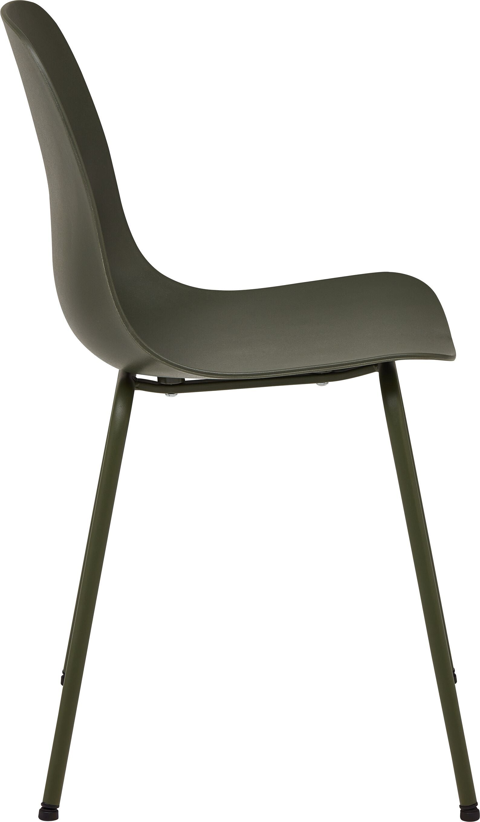 RICCI Stuhl - Olive / B: 44.0 cm x T: 55.0 cm x H: 84.0 cm
