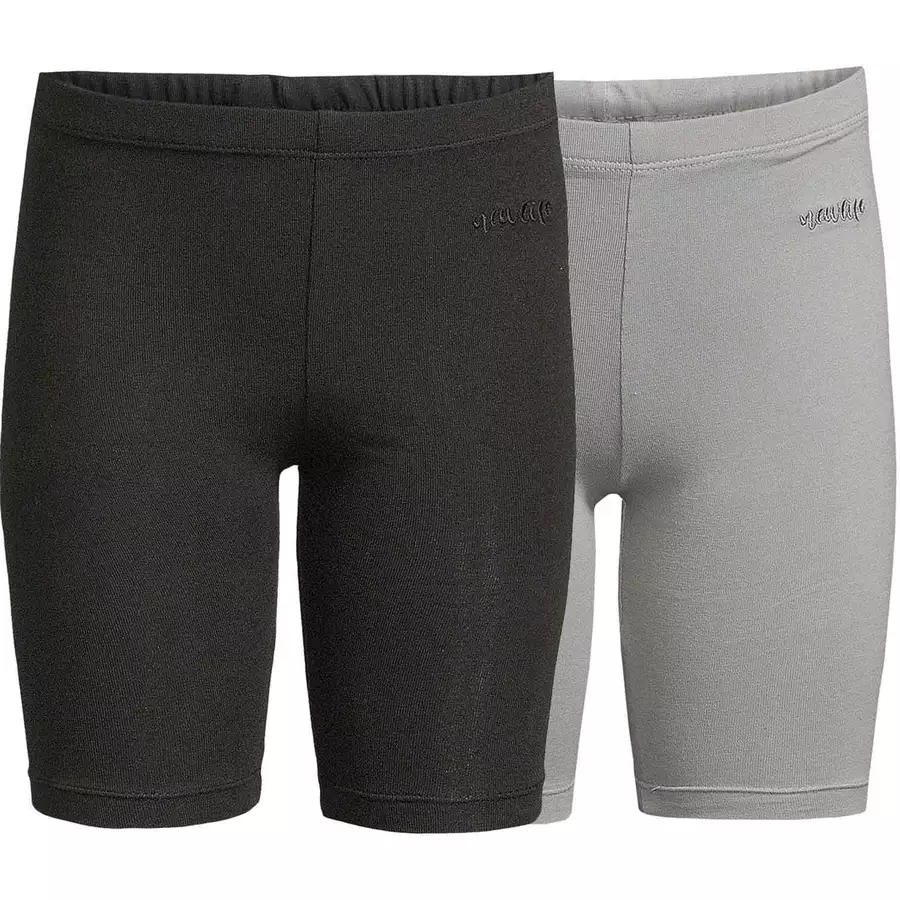 New Life Kurze Hose Radler 2Pack SchwarzGrau