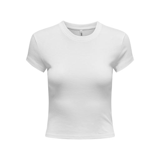 ONLY Elina T-shirt, White, XS