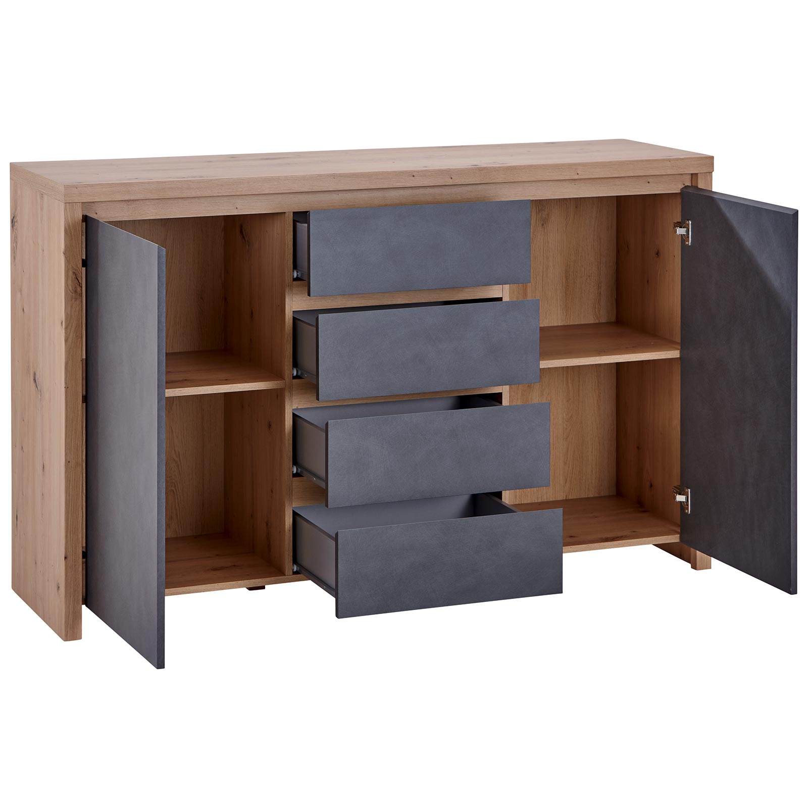 Sideboard - Artisan Eiche - Matera - 143 cm