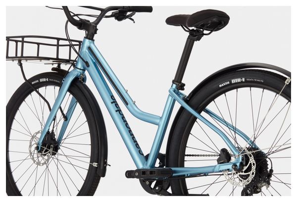 Vélo de Ville Fitness Cannondale Treadwell EQ Remixted Shimano Altus 9V 650b Bleu Alpine