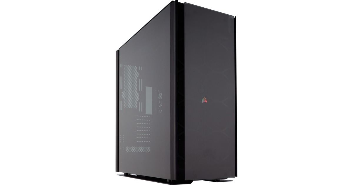 CorsairObsidian 1000D big tower behuizing  (Zwart | 4x USB-A | 2x USB-C | Window)