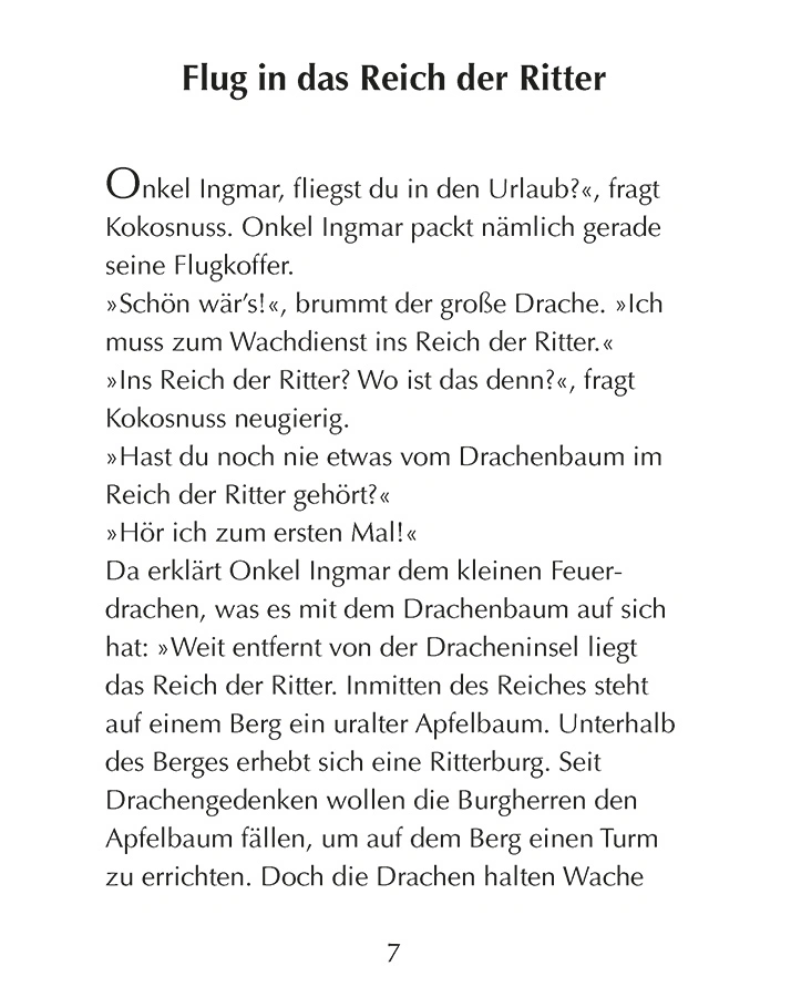 Der kleine Drache Kokosnuss und der schwarze Ritter / Die Abenteuer des kleinen Drachen Kokosnuss Bd.4