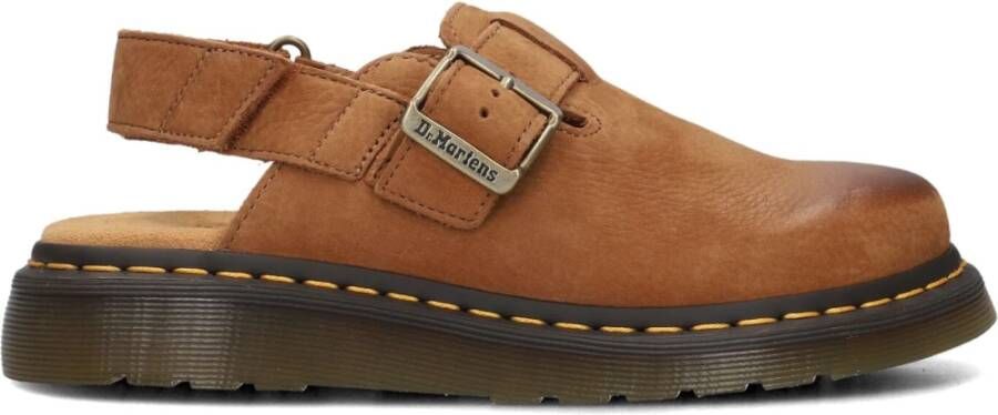 Dr. Martens Jorge II suède clogs Desert Brown Tumbled