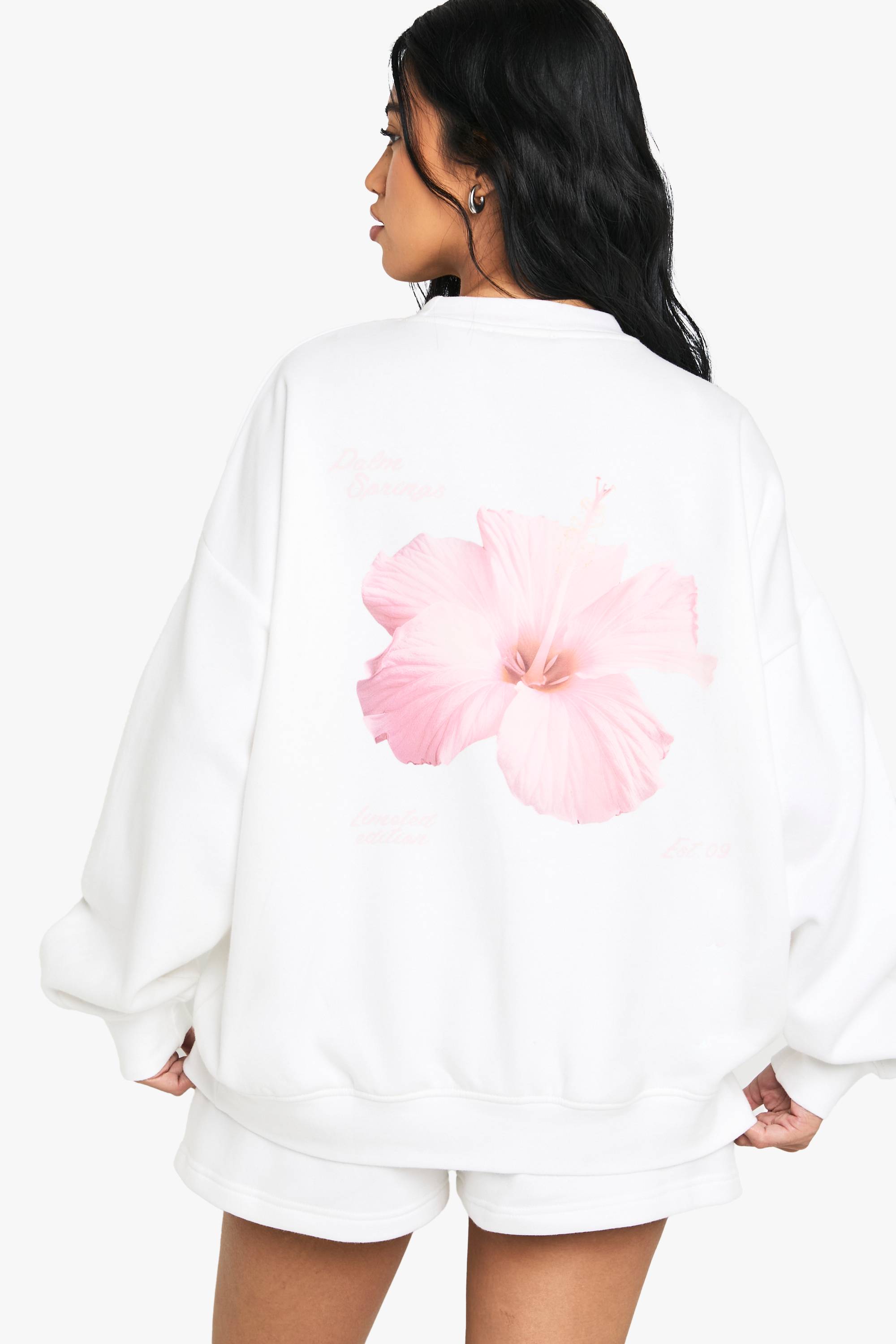 boohoo Survêtement court à dos imprimé floral