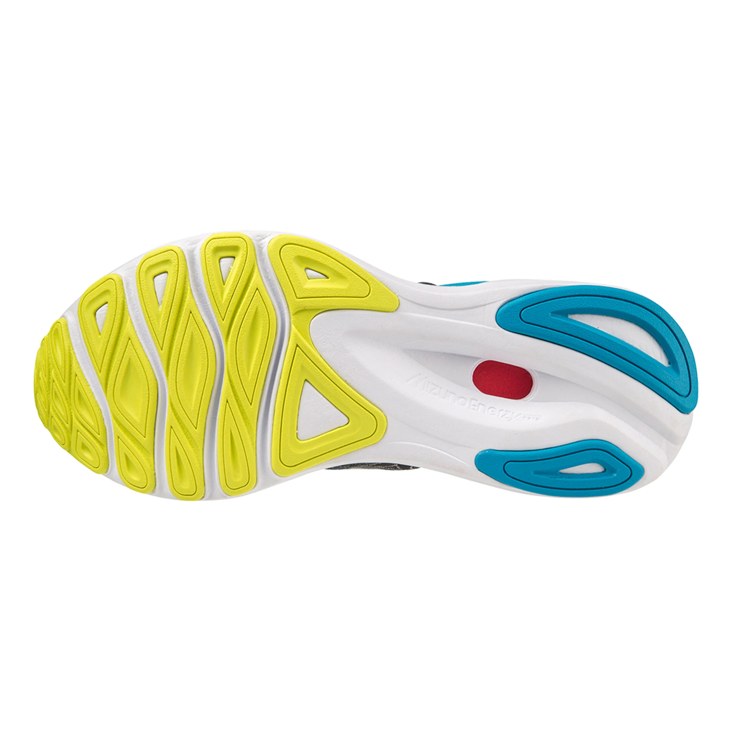 Mizuno Wave Skyrise 4 Chaussure De Running Sans Stabilisateurs Hommes - Gris , Bleu Clair