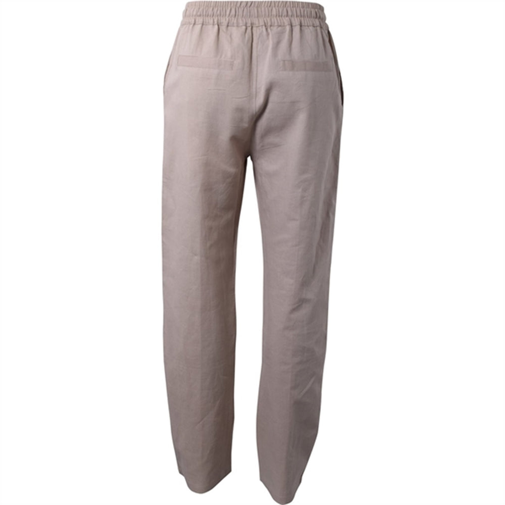 Linen-blend Bukser Sand - HOUNd → Luksusbaby.dk