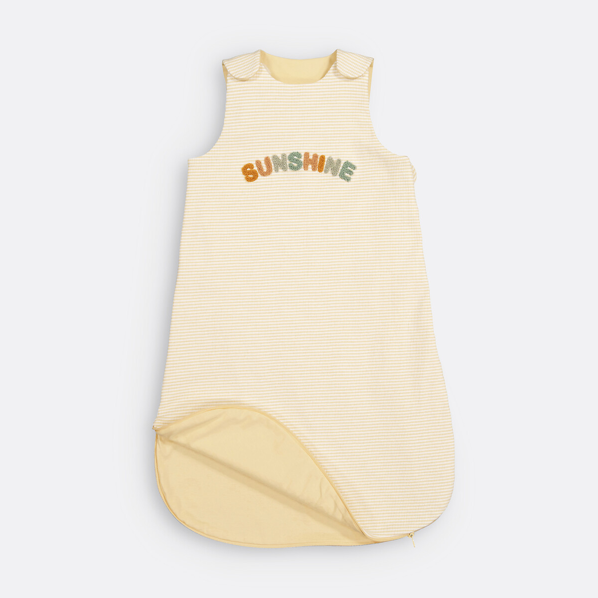 LA REDOUTE INTERIEURS<br>Saco de dormir de verão, malha de algodão listrada, Sunshine