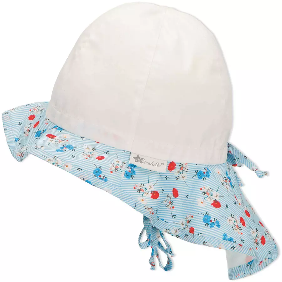 Sterntaler Flapper Blumen weiß