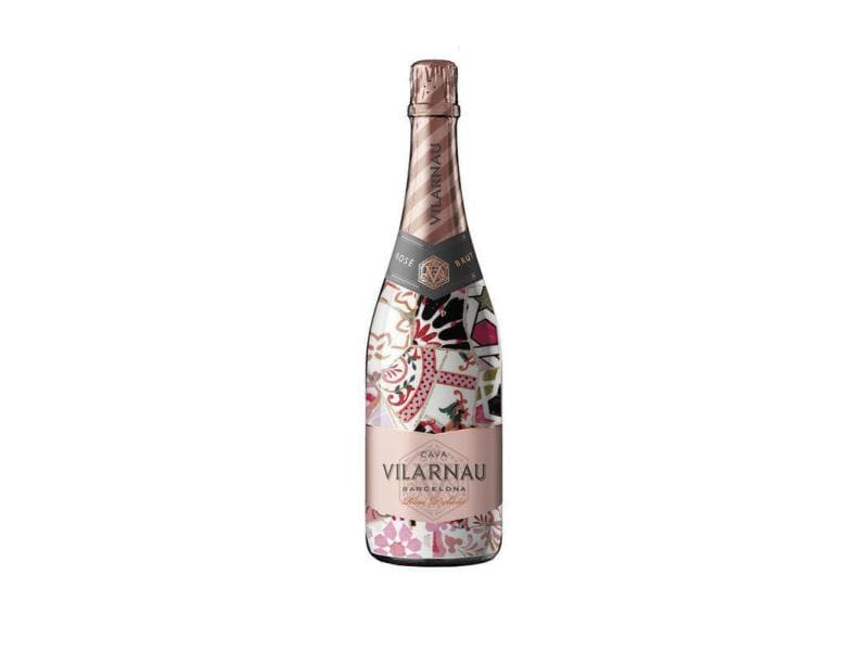 Vilarnau Bio Cava Rosé Brut 0.75 l Rosé Schaumwein aus Katalonien